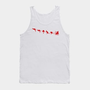 Santa Down Under Kangaroos Tank Top